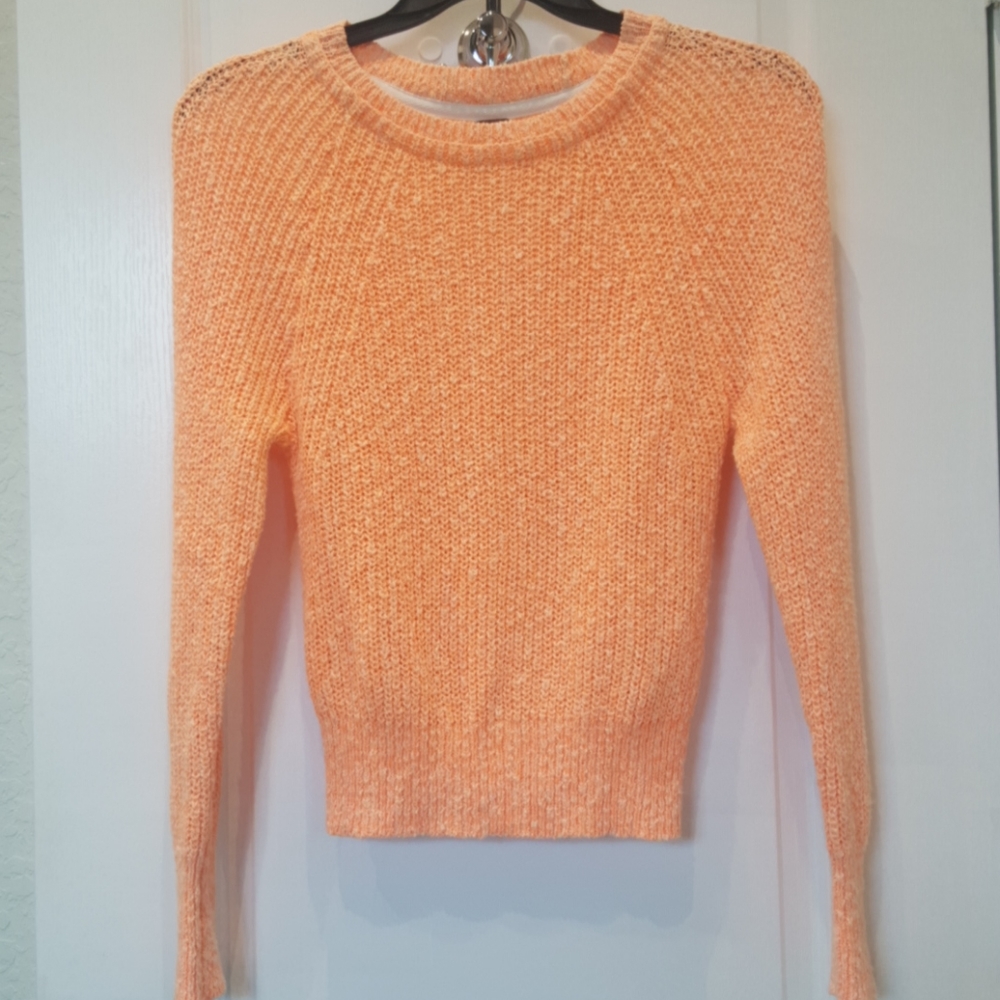 FREE PEOPLE tangerine electric city sweater - Picture 3 of 9